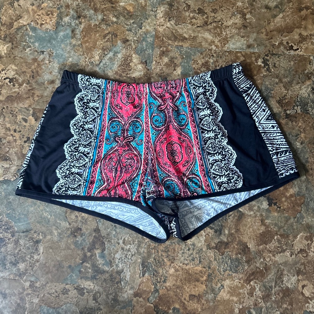 Pajama Shorts Womens Size Small Multicolored Stretchy Pajamas Pjs Stretch